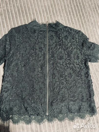 Кружевная блуза Zara S
