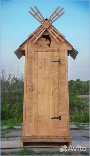 Уличный туалет прямоугольник жбз 590