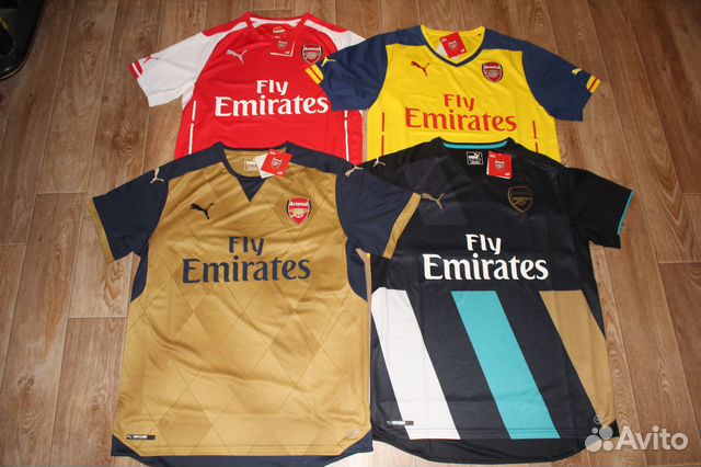 Футболки Английского Арсенала-оригиналы