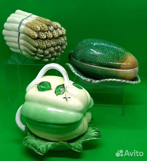 Кузнецов Фарфоровая масленка антиквариат