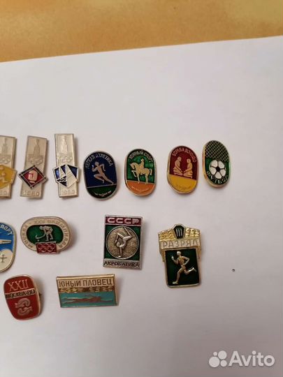 Значки СССР олимпиада 80