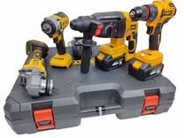 Набор BL DeWalt 4в1 с ударным шуруповертом