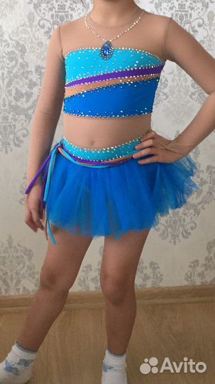 Костюм для фигурного катания на 5-7 лет