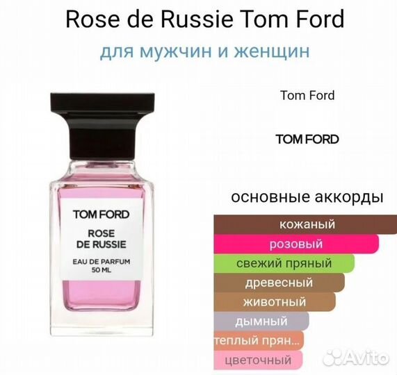 Парфюм Tom Ford Rose de Russie