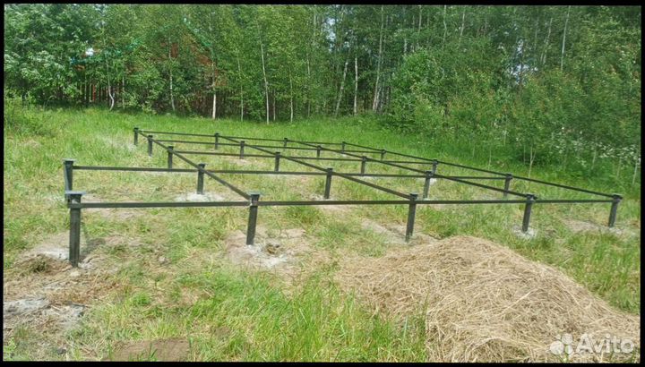 Сваи с установкой под ключ и монтажом