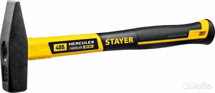 Stayer Hercules, 400 г, слесарный молоток, Profess