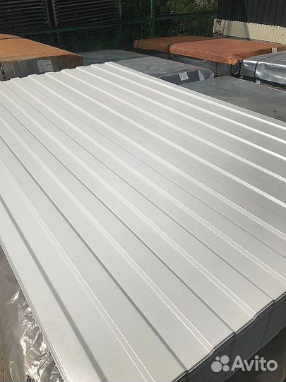 Профнастил C8 0,5. Белый