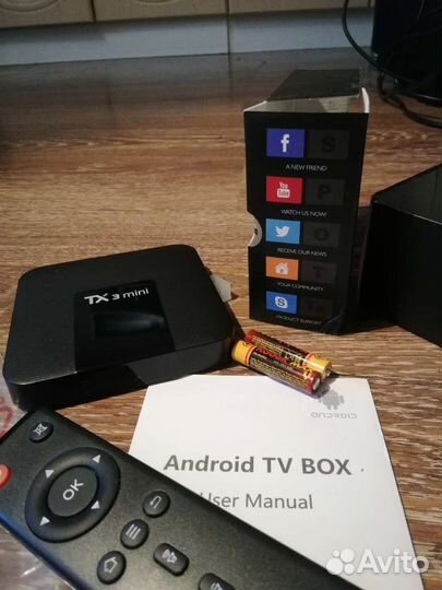 Android tv приставка Smart TV 4к