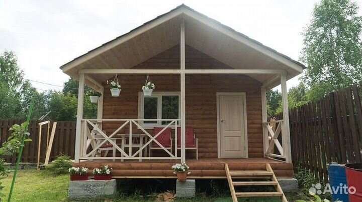 Каркасная модульная баня