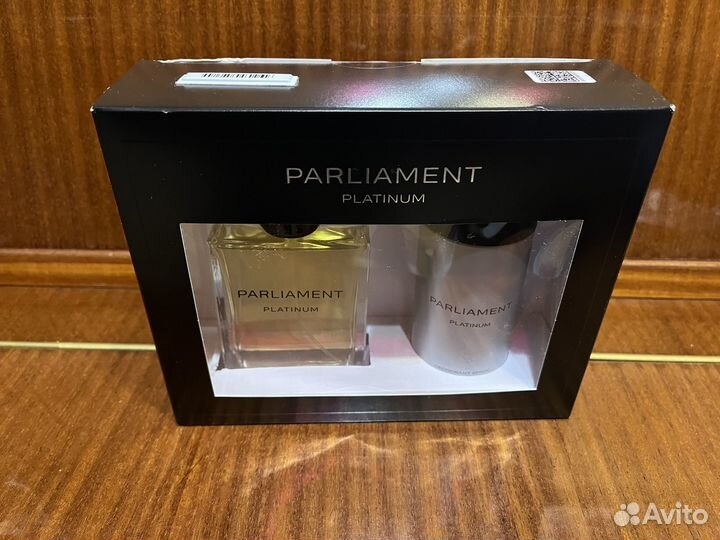 Parliament Platinum набор туалетная вода +дез