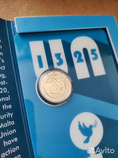 Памятная монета Мальта 2022