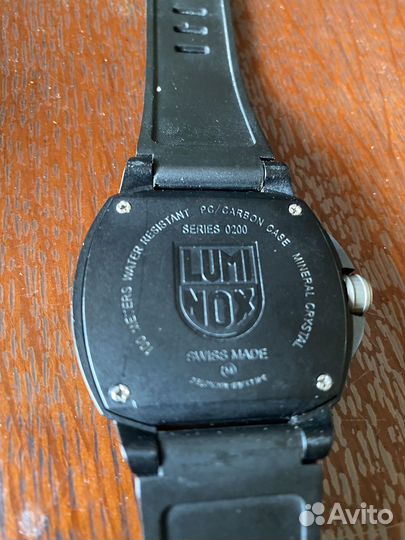 Часы luminox 0201 Black ops