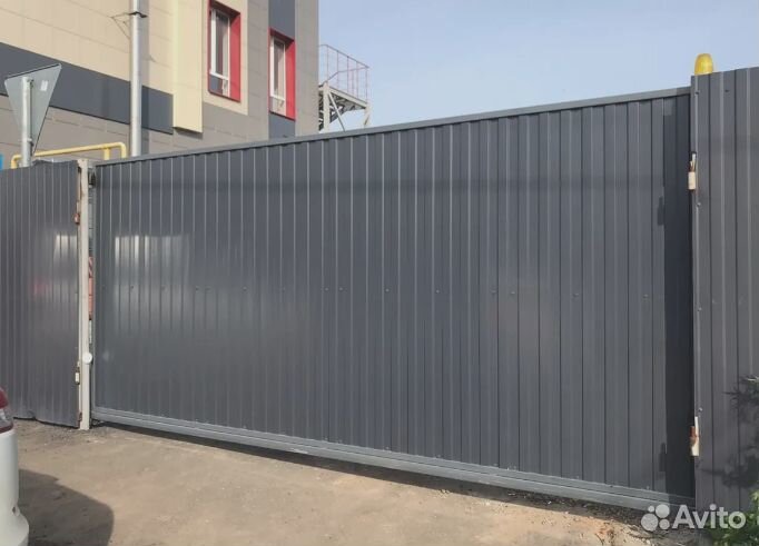 Ворота из металла 6м