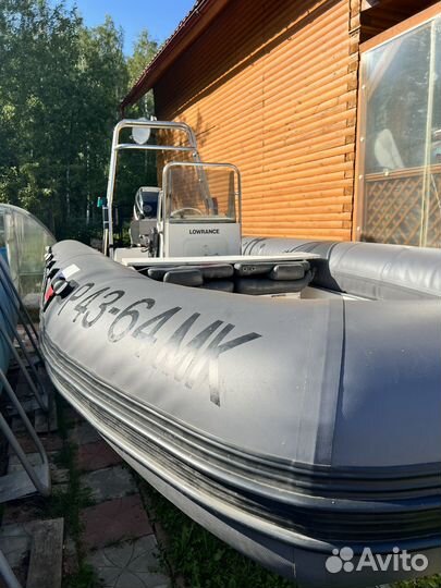 Риб stringer 550 + Mercury 125