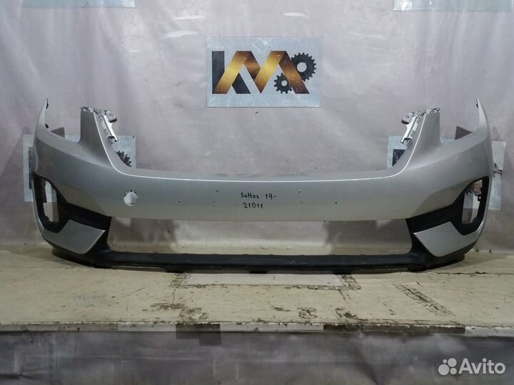 Кия Селтос 2019- Бампер передний 21011