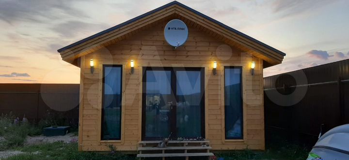 Дом 25 м² на участке 10 сот.