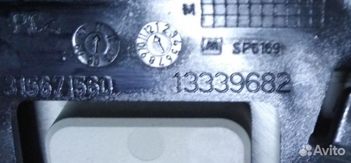 Opel Astra J GTC Плафон Люстра Астра OPC