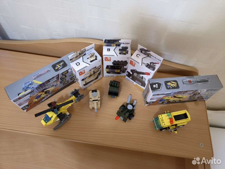 Игрушечные машинки конструктор