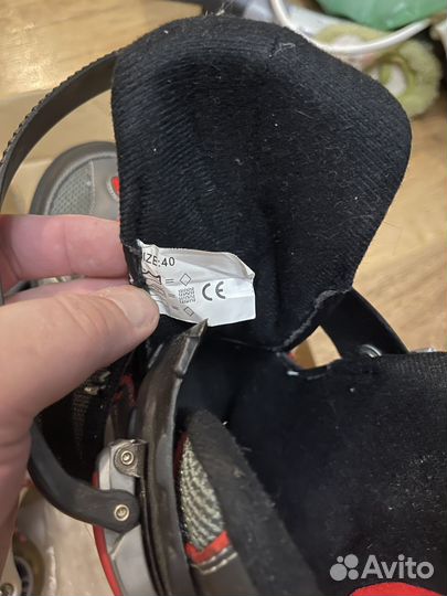 Ролики женские 40 размер, почти новые