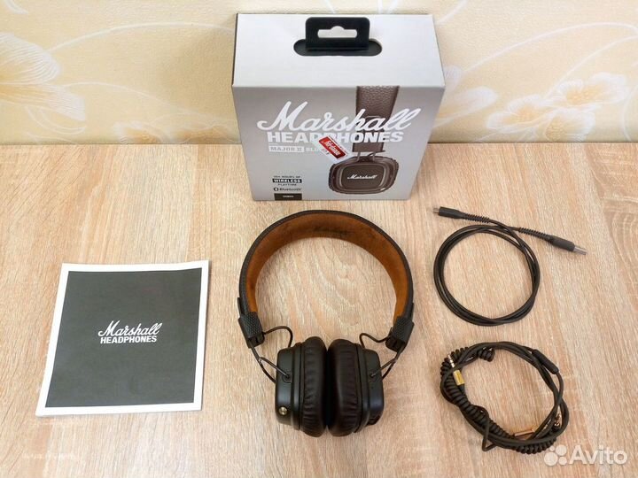 Marshall major 2 Bluetooth наушники оригинал