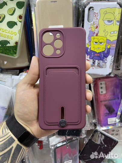 Чехлы с отделом под карту, Xiaomi redmi 12