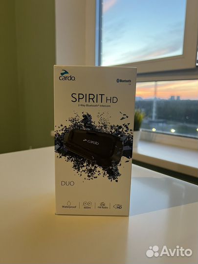 Cardo Spirit HD duo мотогарнитура
