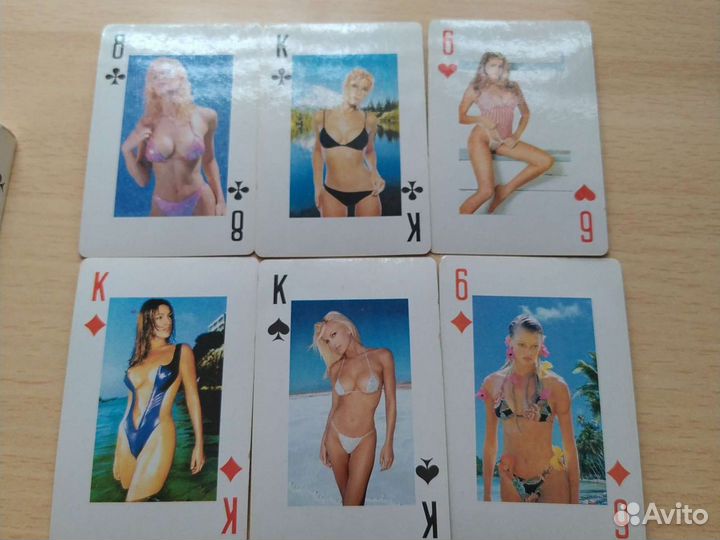 Карты игральные с девушками