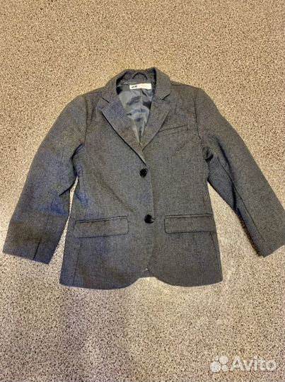 Пиджак h&m для мальчика 116 размер
