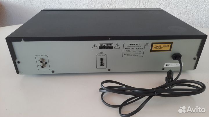 CD проигрыватель onkyo DX-6810
