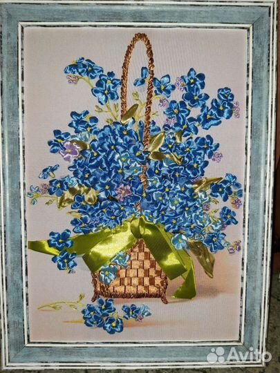 Картина лентами