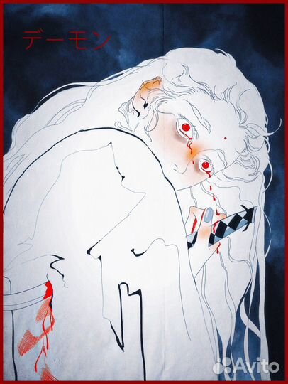 Рисую аниме иллюстрации на заказ