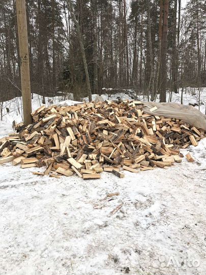 Дрова. Колотые