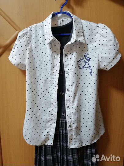 Блузка для девочки, размер 40