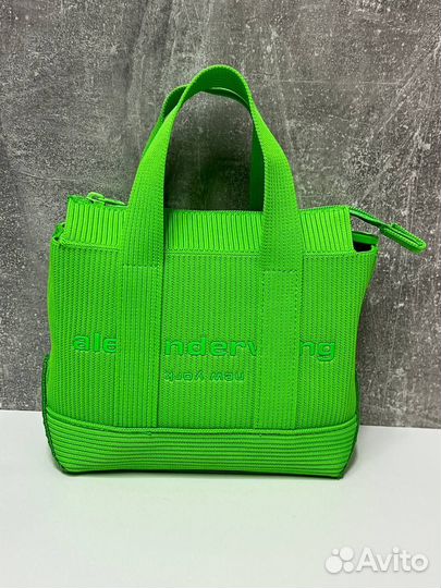 Новая женская сумка Alexander Wang зелёная