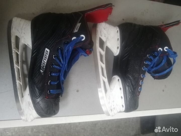 Хоккейные коньки bauer 38 размер