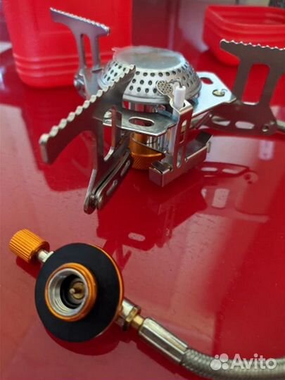 Горелка туристическая газовая с пьезоподжигом