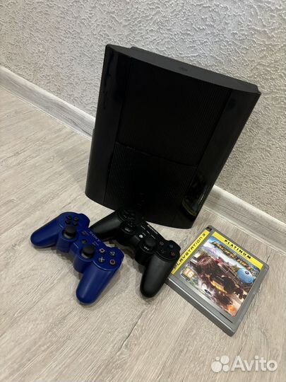 Sony playstation 3 super slim прошитая + игры