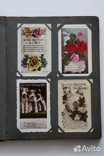 Альбом антикварные и винтажные открытки 024