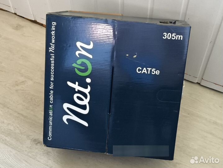 Витая пара Net.on UTP Cat.5e бухта 305м