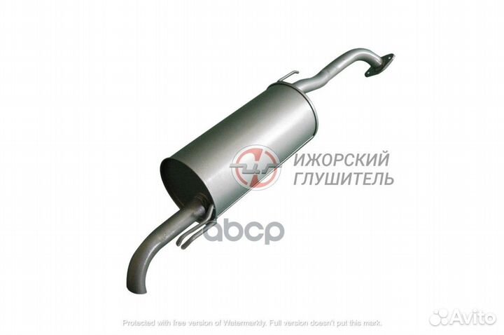 Глушитель основной KIA Cerato II (2008-2013)