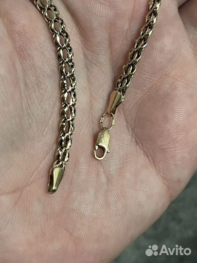 Браслет золотой 585