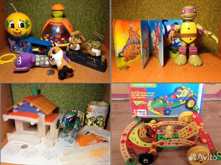 Разные детские игрушки