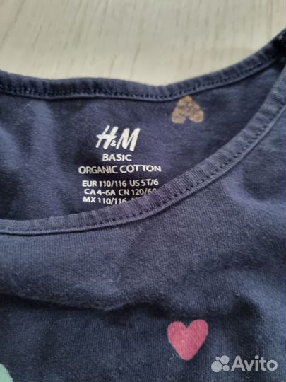 Пакет фирменных вещей на девочку 104-110