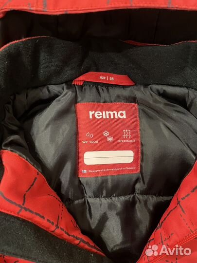 Комплект зимний reima 98 куртка и штаны