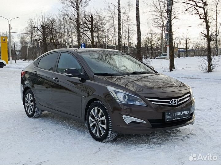 Hyundai Solaris 1.6 AT, 2015, 143 161 км
