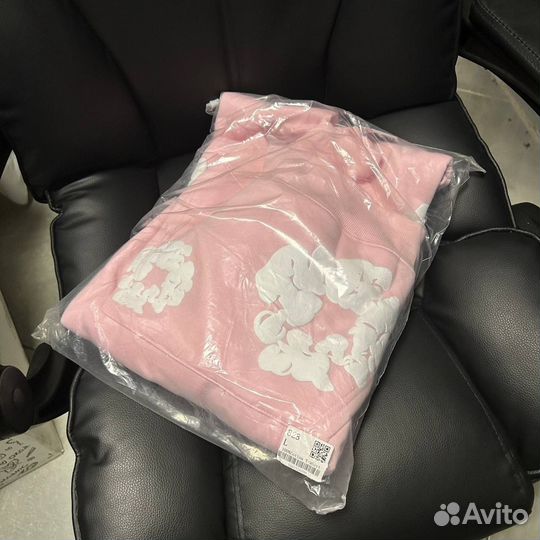 Худи Denim Tears розовая