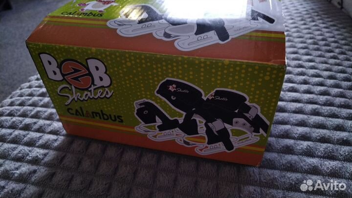 Коньки детские двухполозные