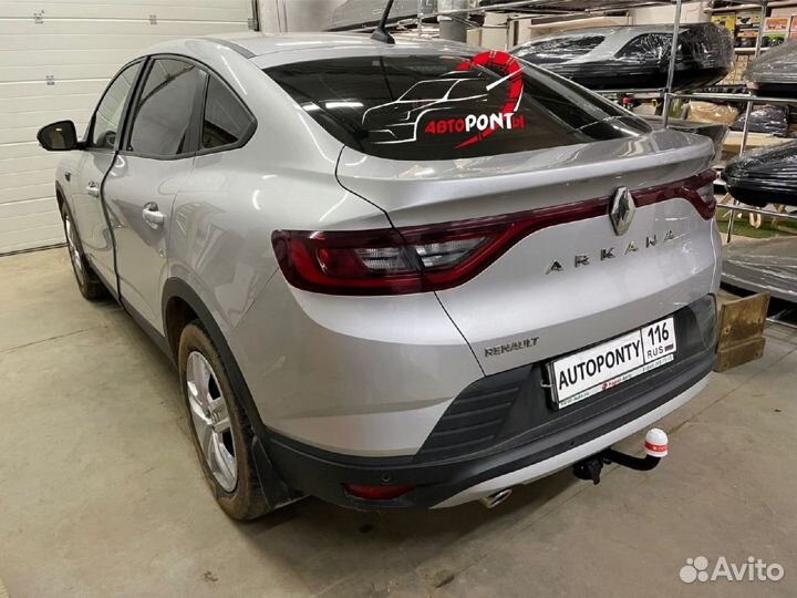 Фаркоп Рено Аркана со съемным шаром 1,2т