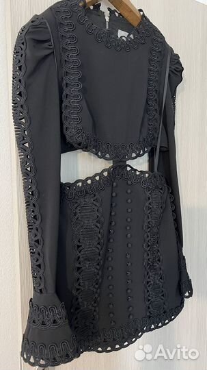 Платье zimmermann 2 черное