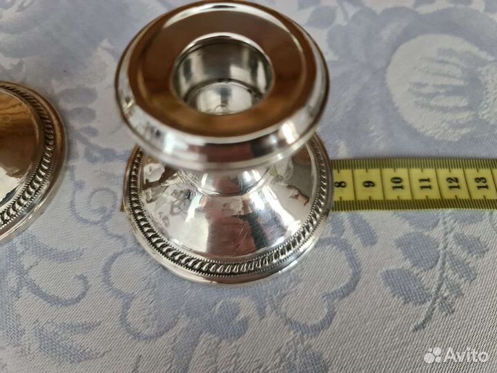 Подсвечники серебро 925